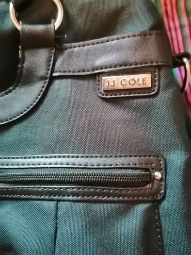 jj cole satchel bag changing bag, mat, hooks
