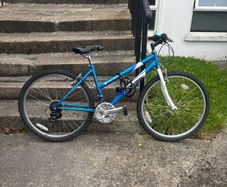 Teen Mountain Bike- Blue