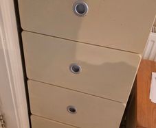 Chest of  4 Deep Drawers in good condition