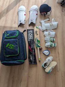 Cricket bat and full kit