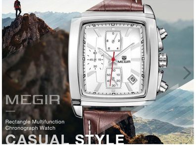 MEGIR Luxury Men Casual Style Watch