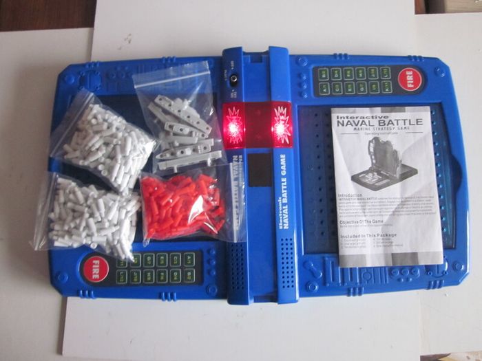 Eztec Electronic Talking Naval Battle Game 86805