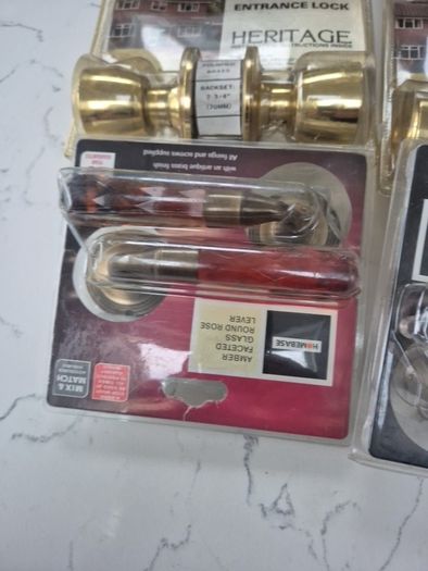 door handle and locks