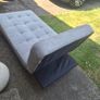 Chaise fold down chair bed Image 2