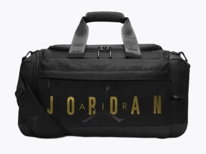 Nike Air Jordan shoulder Duffle travel training gym Large Bag 69L Black brand new with tag