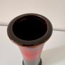 Colourful Louis Mulcahy Vase in red / brown-black Colour way Image 4