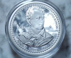 Greece 10 Euro Silver (.925) Proof Coin 2022 - Lord Byron - Philosophers