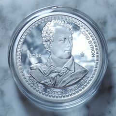 Greece 10 Euro Silver (.925) Proof Coin 2022 - Lord Byron - Philosophers