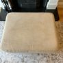Cream Ottoman Footstool Image 4