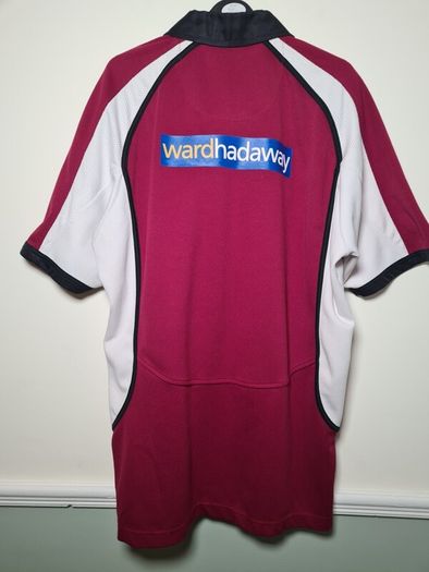 Vintage Newcastle Falcons rugby shirt jersey 2005 size Large KOOGA NORTHERN ROCK