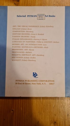 Realistic Abstract Art Pitnan 29. 1959. Paperback In Good Condition.