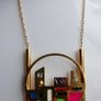 Retro MPP Art Pendant and Necklace length 30" Image 3
