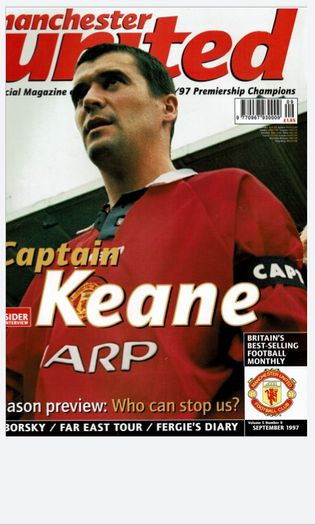 Man Utd 'UNITED' official magazines 1997