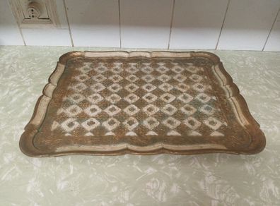 Vintage Florentine Tray