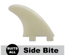 Scarfini Composite Dual Tab Quad Rear or Side Bites Surfboard fins