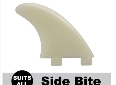 Scarfini Composite Dual Tab Quad Rear or Side Bites Surfboard fins