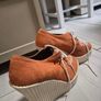TUK creeper wedge coral colour UK 6 Image 4