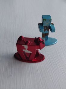 Minecraft figures (metal)
