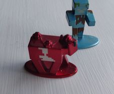 Minecraft figures (metal)