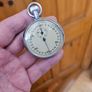 Vintage 1950s Pocket Watch Stop Watch German made Image 4