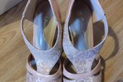 Brand New Barino London Heels Size 39 (Never Worn)  Pink &amp; Blue Available