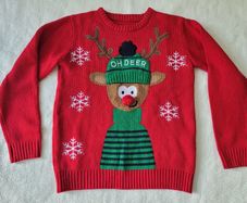 Dunnes Christmas Jumper, size: 9-10 years