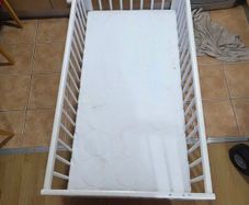 White Baby Cot / Crib.