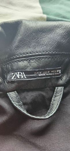 ZARA Men's Leather Jacket