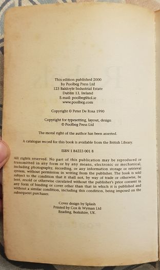 Rebels: The Irish Rising Of 1916 by Peter de Rosa