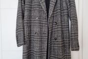 Checked coat size 8 perfect condition