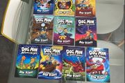 New Selection of 13 Dogman Children's Books by Dav Pilkey