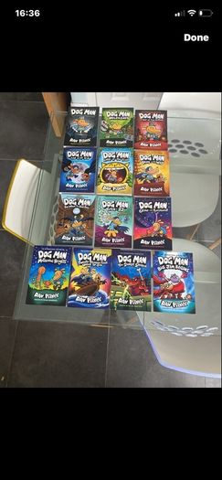New Selection of 13 Dogman Children's Books by Dav Pilkey