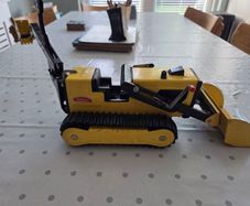 Tonka 1960's trencher and loader