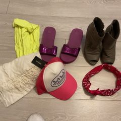 Shoes, Scarfs & Hat