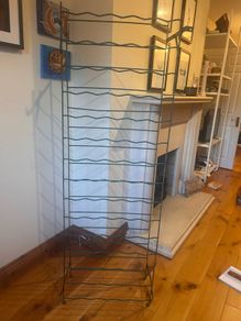 Vintage French Wine Bottle Rack