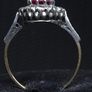 Antique 18ct Ruby Diamond Ring Image 6