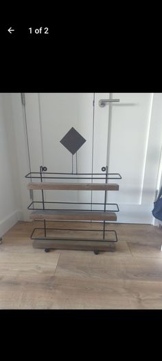 wooden shelf