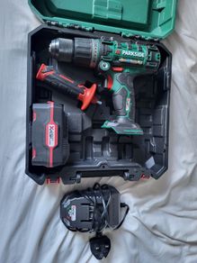 Parkside 20V Cordless Impact Drill Driver + battery and charger