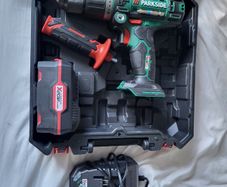 Parkside 20V Cordless Impact Drill Driver + battery and charger