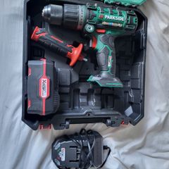 Parkside 20V Cordless Impact Drill Driver + battery and charger