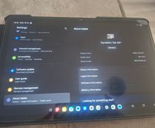 samsung a9+ tablet with case