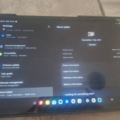 samsung a9+ tablet with case