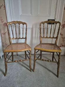 Giltwood Salon Chair