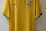 Genuine Vintage 2006 Nike Brazil Home Jersey Shirt Mens XL