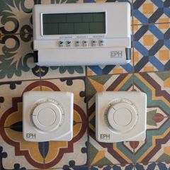 EPH 3 Zone Programmer and 2 Wired Thermostats
