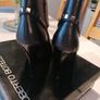 Roberto Botella Black Real Leather Stud Ankle boots Size 40 Image 4