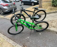 bikes and scooter