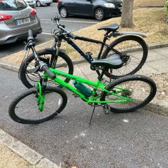 bikes and scooter