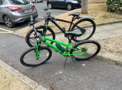 bikes and scooter