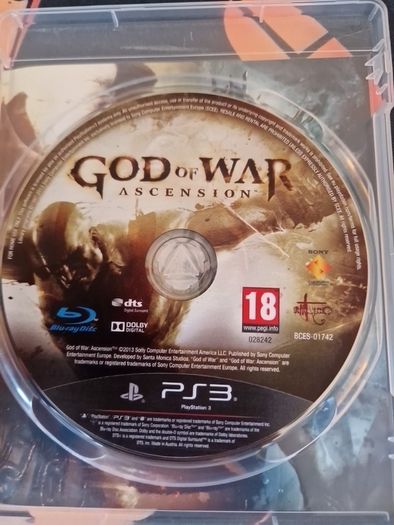 God of War Ascension PlayStation 3 Ps3 Games Original
